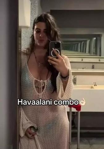 Derin Talu’dan Havalimanında Olay Kombin: Bikini ve Pareo ile Gündemde