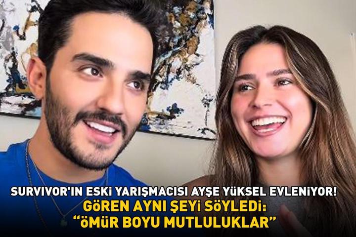 Survivorın eski yarışmacısı Ayşe Yüksel evleniyor Yorumlar peş peşe geldi: Ömür boyu mutluluklar