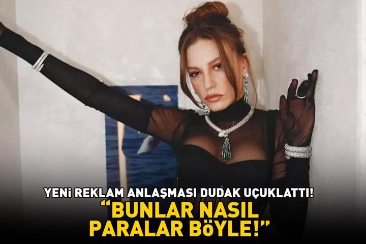 Mert Demirin güzeller güzeli sevgilisi Serenay Sarıkayanın yeni reklam anlaşması dudak uçuklattı Bunlar nasıl paralar böyle