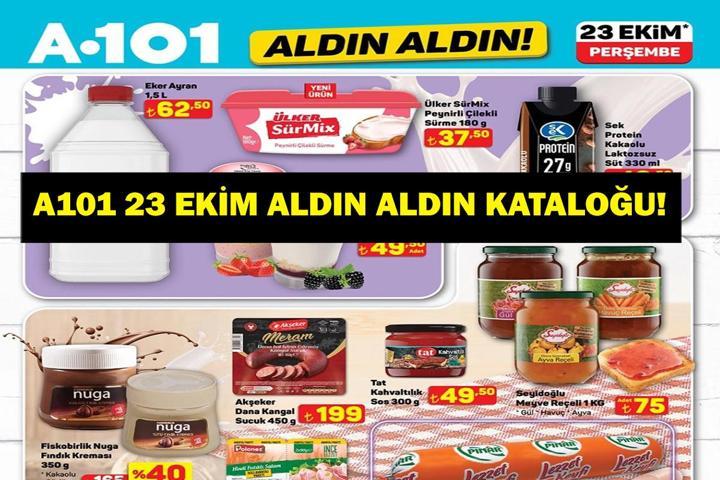A101de bu hafta hangi ürünler var 23 EKİM 2025 A101 AKTÜEL ÜRÜNLER KATALOĞU