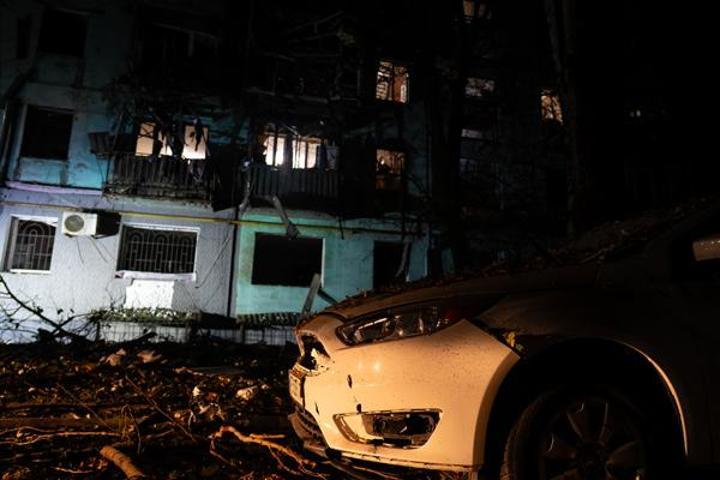 Rus güçleri Zaporijya’yı vurdu: Büyük yıkım ve 15 yaralı