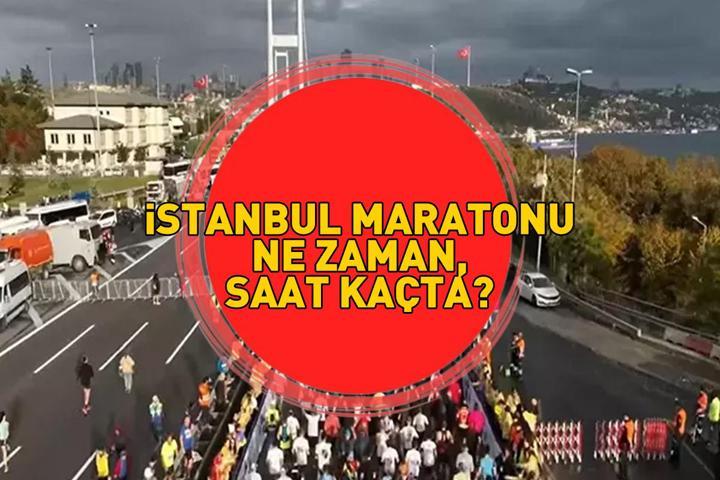 İSTANBUL MARATONU BAŞLANGIÇ SAATİ VE YERİ 2025 | 47. İstanbul Maratonu ne zaman, saat kaçta başlıyor İstanbul Maratonu nerede düzenlenecek