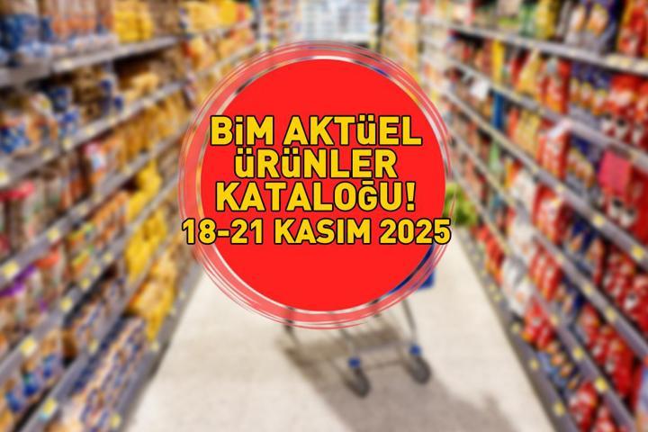 BİM AKTÜEL ÜRÜNLER KATALOĞU 21 KASIM 2025 | BİMde bu hafta neler var İşte tam liste...