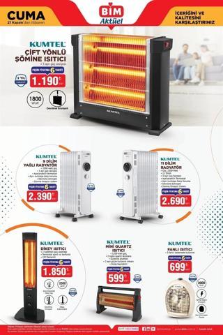 BİM AKTÜEL ÜRÜNLER KATALOĞU 21 KASIM 2025 | BİMde bu hafta neler var İşte tam liste...