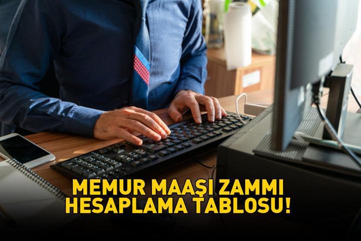 Memur maaşı zammı ne kadar olacak, en düşük memur maaşı kaç TL olacak POLİS, ÖĞRETMEN, HEMŞİRE, DOKTOR MEMUR MAAŞI 2026 ZAMMI HESAPLAMA