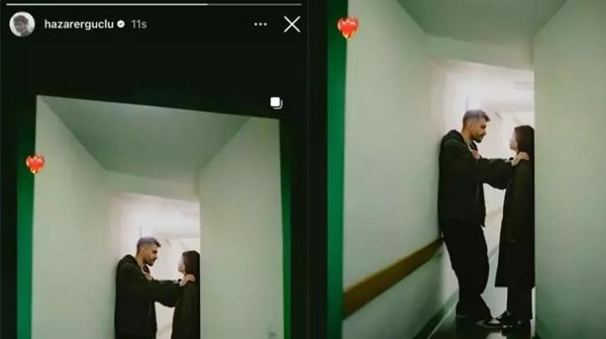 Hazar Ergüçlü Aşkını Gözler Önüne Serdi: Sevgilisi Efe Çelik’i Kalp Emojisiyle Paylaştı