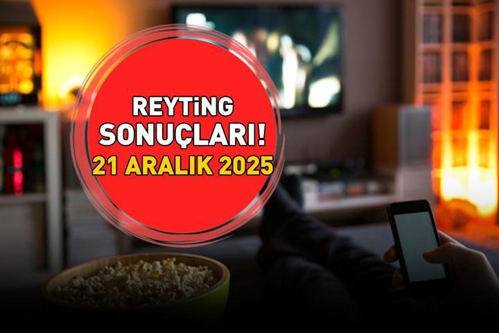 21 ARALIK 2025 REYTİNG SONUÇLARI AÇIKLANDI Reyting sonuçlarında kim birinci oldu Bahar, Kim Milyoner Olmak İster, MasterChef...