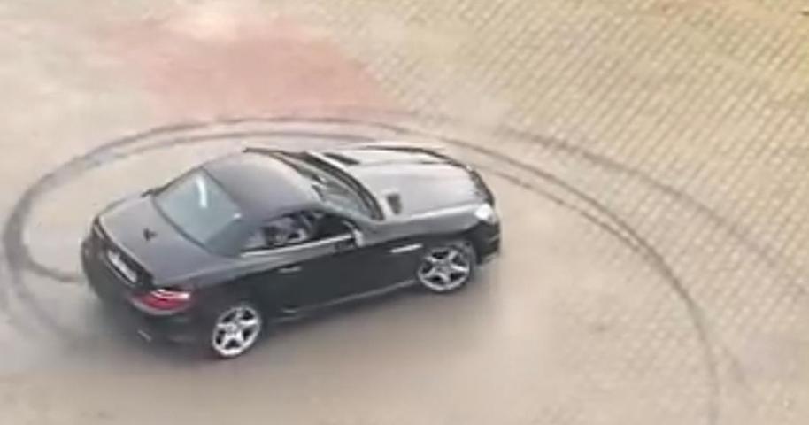 Özel hastane valeleri müşterinin otomobiliyle drift attı