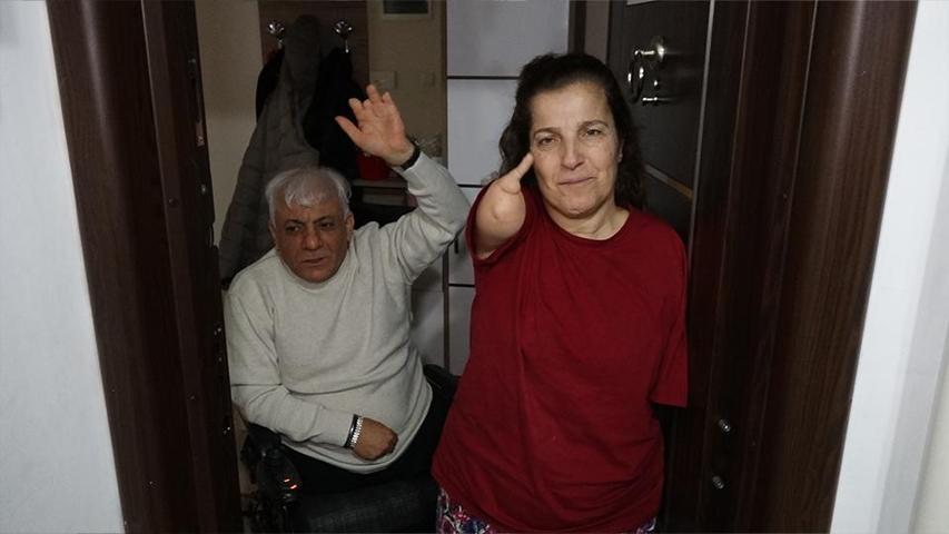 Engelleri sevgiyle aştılar: Sen benim bacaklarımsın, ben de senin kollarınım