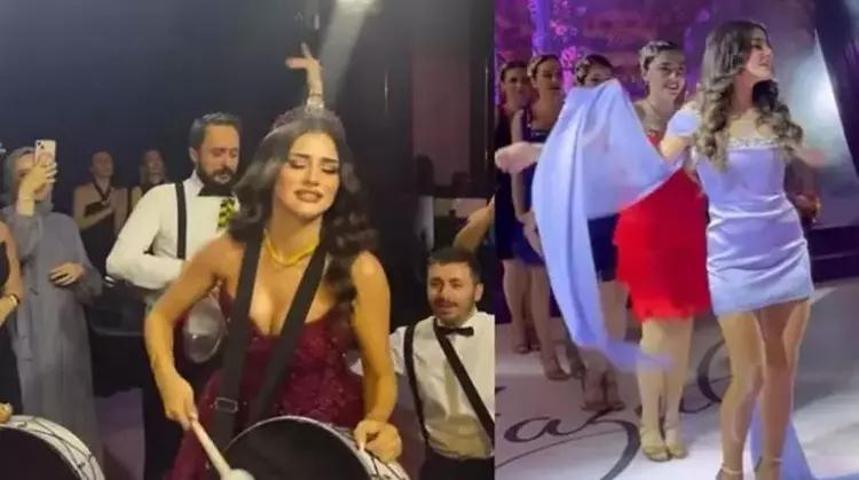 Ünlüler Bu Düğüne Akın Etti Hazal Çağlar ile Samet Akaydın Evlendi