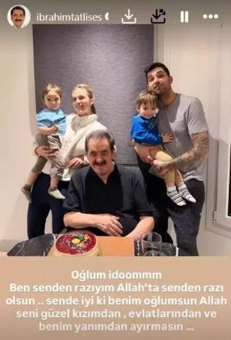 İbrahim Tatlıses’ten İdo’ya Duygusal Mesaj: “Allah Seni Benden Ayırmasın”