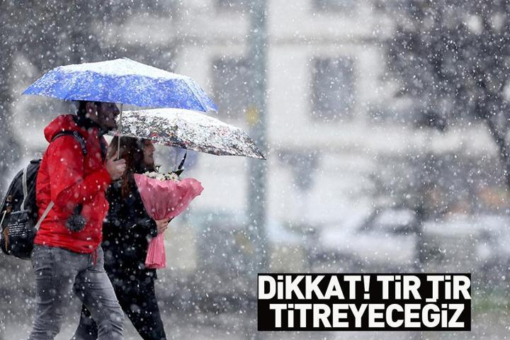 SON DAKİKA | Dikkat Tarih belli oldu: Tir tir titreyeceğiz Kar geri geliyor