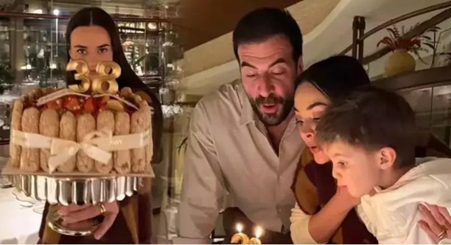 Hande Soral ve İsmail Demirci’den sıcak aile karesi