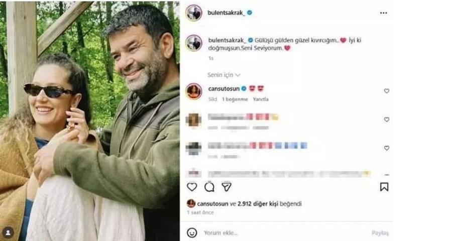 Bülent Şakrak’tan Sevgilisine Romantik Mesaj: “Roman Olur Yazsam Seni”