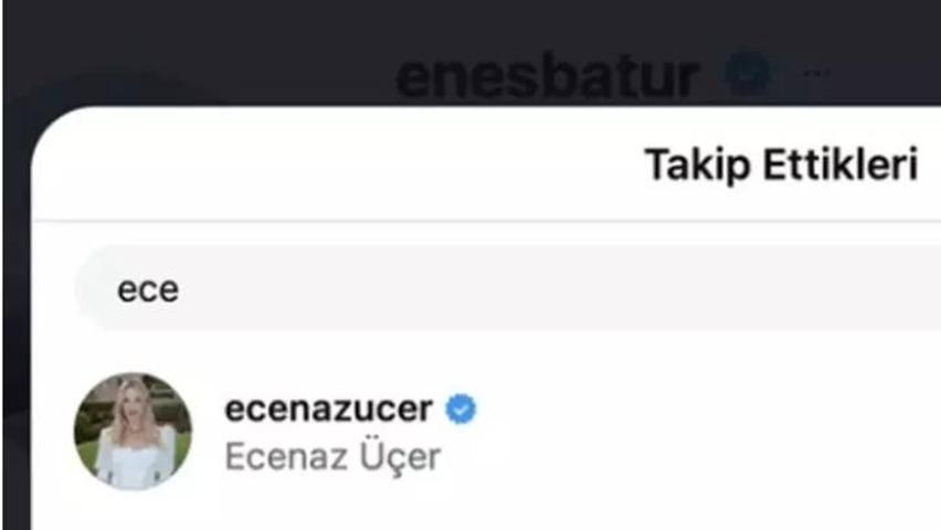 Enes Baturdan Şaşırtan Adım Eski Sevgilisini Takibe Aldı