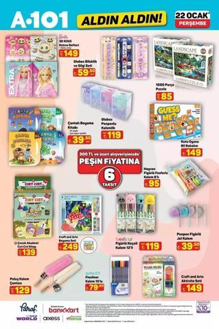 A101 29 Ocak Aktüel Ürünler Kataloğu A101de gelecek hafta neler var Spor malzemeleri, telefon, televizyon, beyaz eşya A101de...