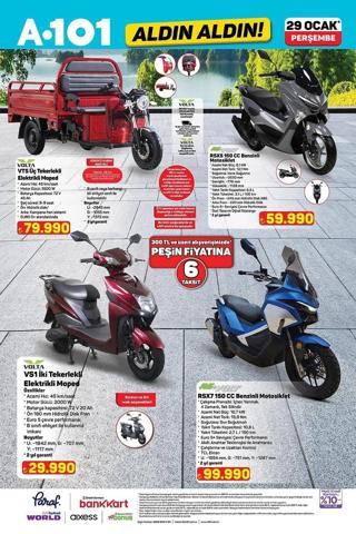 A101 29 Ocak Aktüel Ürünler Kataloğu A101de gelecek hafta neler var Spor malzemeleri, telefon, televizyon, beyaz eşya A101de...