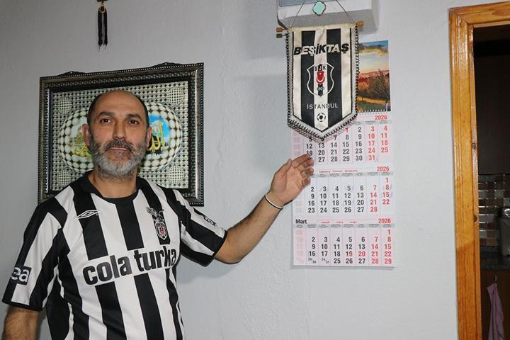 Böyle taraftar görülmedi: 25 yıldır Beşiktaşın her maçını tek tek not ediyor