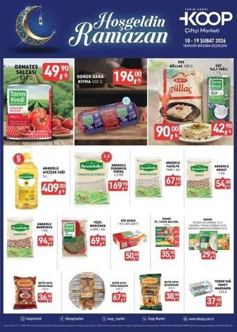 Tarım Kredi KOOP 10 - 19 Şubat kataloğu yayımlandı Tarım Kredide neler var