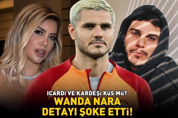 Galatasarayın yıldızı Mauro Icardi ile kardeşi küs mü Sosyal medya karıştı Wanda Nara detayı şoke etti