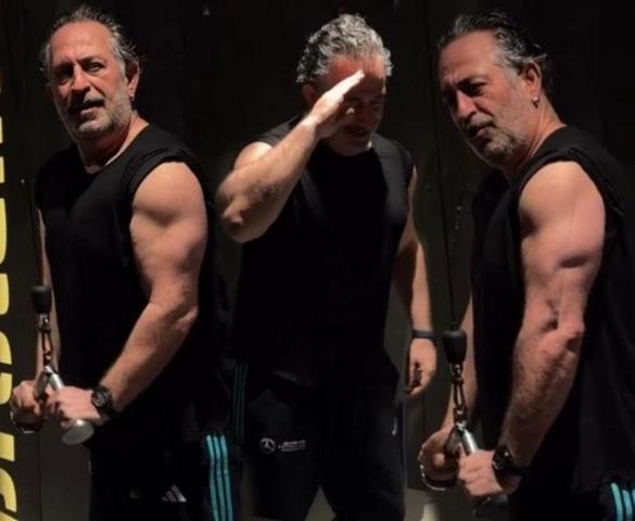Aldığı kilolar dikkat çekmişti Cem Yılmaz, kendini spora verdi İşte son hali...