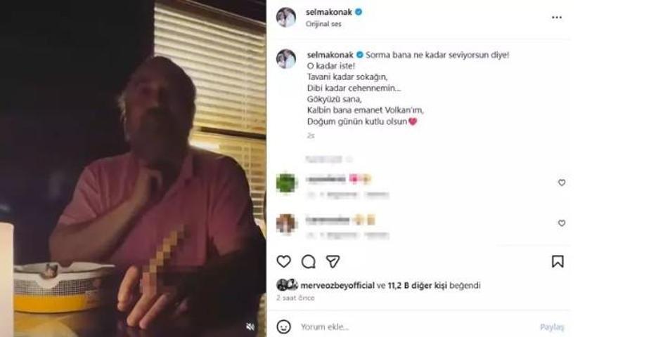 Volkan Konak’ın Eşinden Yürek Sızlatan Doğum Günü Mesajı: “Gökyüzü Sana, Kalbin Bana Emanet”