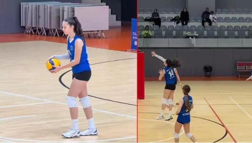 İbrahim Tatlıses’in kızı Elif Ada annesini geride bıraktı 12 yaşında 1.80 boyunda