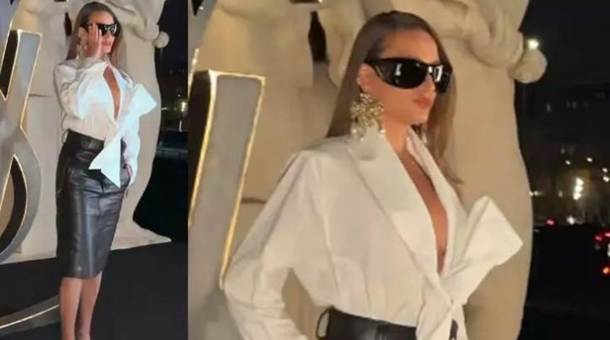 Paris Moda Haftası’nda Serenay Sarıkaya rüzgârı Kırmızı halıda göz kamaştırdı