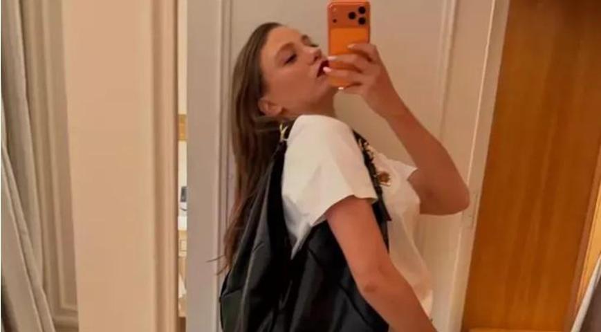 Serenay Sarıkaya Paris Sokaklarında Şıklığıyla Göz Doldurdu Sevenlerinden Tam Not Aldı