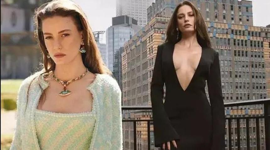 Serenay Sarıkaya Paris Sokaklarında Şıklığıyla Göz Doldurdu Sevenlerinden Tam Not Aldı