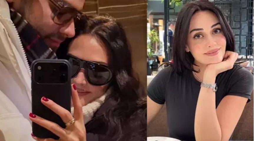 Esra Bilgiç ve Faruk Sabancının Aşkı Devam Ediyor Romantik Pozları Sanal Medyada Beğeni Topladı