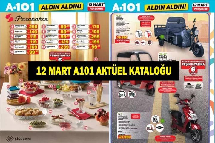 A101 Aktüel 12 Mart Kataloğu Yayında Aldın Aldın Fırsatlarında Motorlu Bisiklet ve Daha Fazlası İşte A101 12 Mart Aktüel Kataloğu
