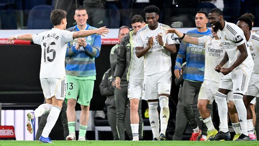 Real Madridin yıldızı Arda Gülerden tarihe geçen gol: 70 metreden avladı