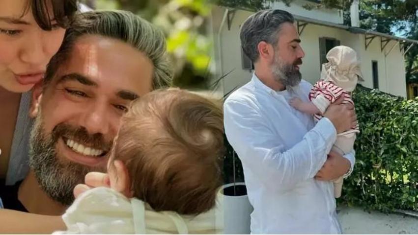 Neslihan Atagül’den kalpleri ısıtan paylaşım Minik Aziz yine sahnede