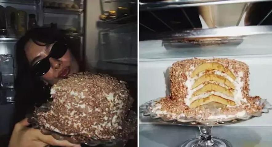 Mutfakta Şov Yaptı Neslihan Atagül’den Bayram Pastası Ünlü Oyuncu İlk Kez Pasta Yaptı, Sanal Medya Yıkıldı