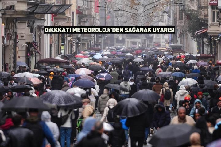 Dikkat Meteoroloji tarih verdi: Tüm hafta etkili olacak: Kuvetli sağanak alarmı