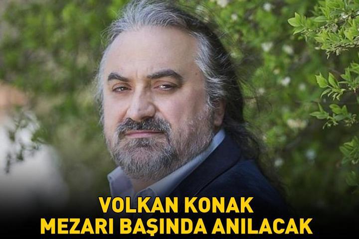 Kuzeyin Oğlu Volkan Konak vefatının 1. yılında mezarı başında anılacak
