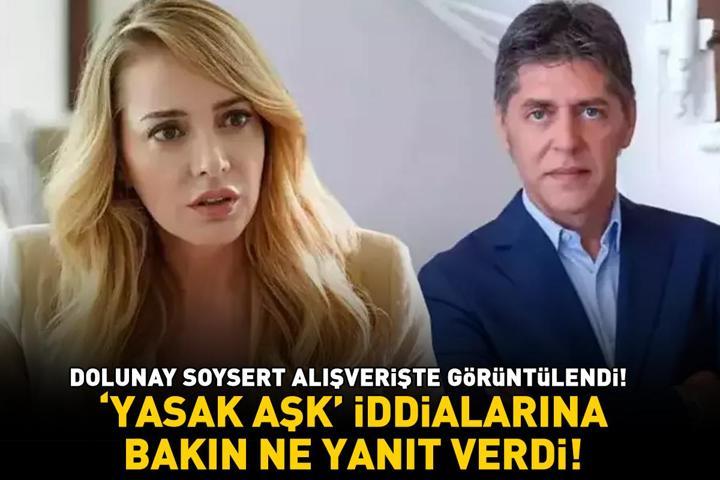 AYDIN ERDEM İLE YASAK AŞK YAŞADIĞI İDDİA EDİLMİŞTİ Dolunay Soysert o soruya bakın ne yanıt verdi
