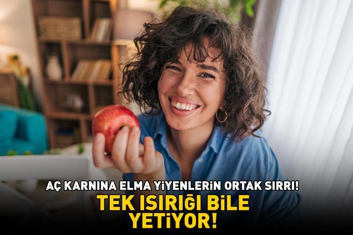 Tek ısırığı bile yetiyor İçinde yok yok: Magnezyum, C, A ve B vitaminleri… Aç karnına elma yiyenlerin ortak sırrı