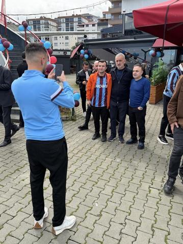 TFF Başkanı İbrahim Hacıosmanoğlu, memleketi Trabzonda ilgiyle karşılandı