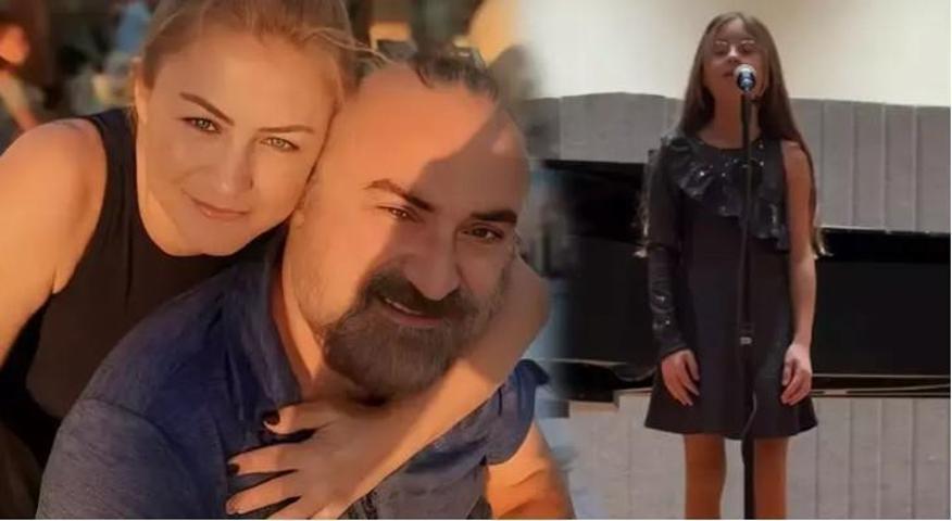 Selma Konak paylaştı Volkan Konak’ın kızı Derin Konak sesiyle sanal medyayı duygulandırdı