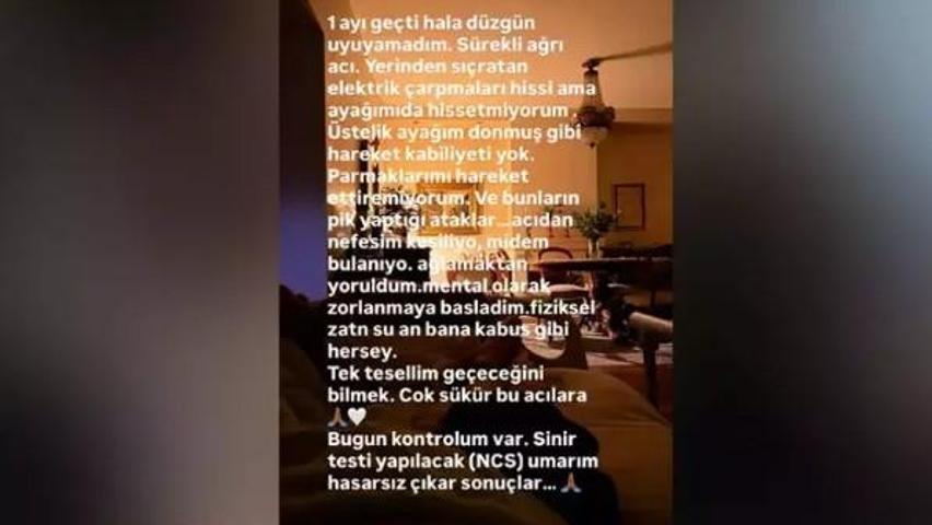 Yasemin Yürük yaşadığı zor süreci anlattı “Acıdan nefesim kesiliyor” sözleri yürek burktu