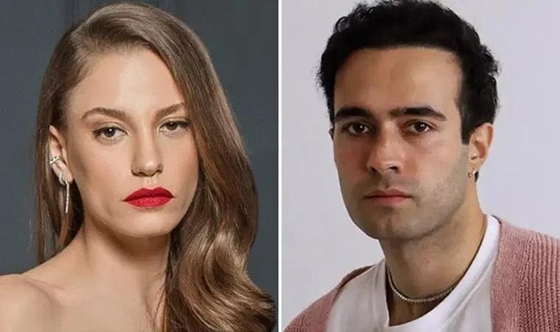 Serenay Sarıkaya aşka geldi Mert Demirin pozuna kayıtsız kalamadı Kalp ve nazar boncuğu detayı