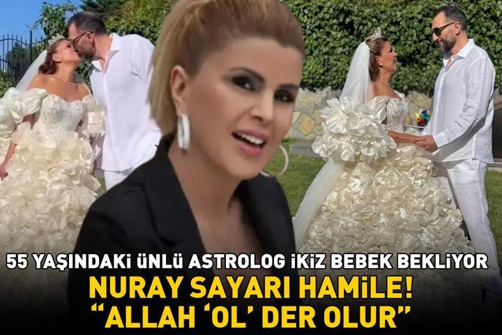 Nuray Sayarı hamile 55 yaşındaki ünlü astrolog ikiz bebek bekliyor Allah ‘ol’ der olur