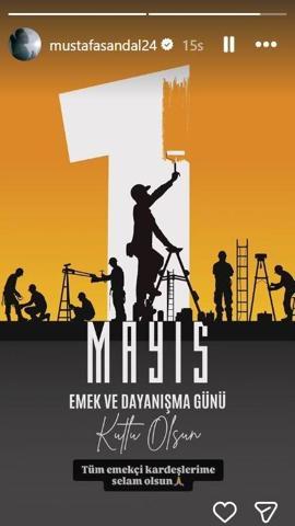Ünlülerden 1 Mayıs mesajları Aralarında kimler yok ki: Kenan Doğulu, Esra Erol, Bergüzar Korel... Alın teri en kutsal değerdir