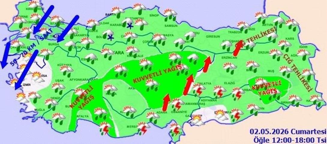 Kış geri geldi: Dikkat Hava 10 derece birden soğuyacak
