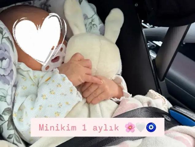 Amine Gülşe’den Duygusal Paylaşım: Elisa 1 Aylık Oldu