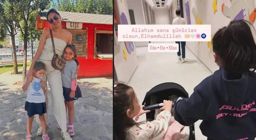 Amine Gülşe’den Duygusal Paylaşım: Elisa 1 Aylık Oldu