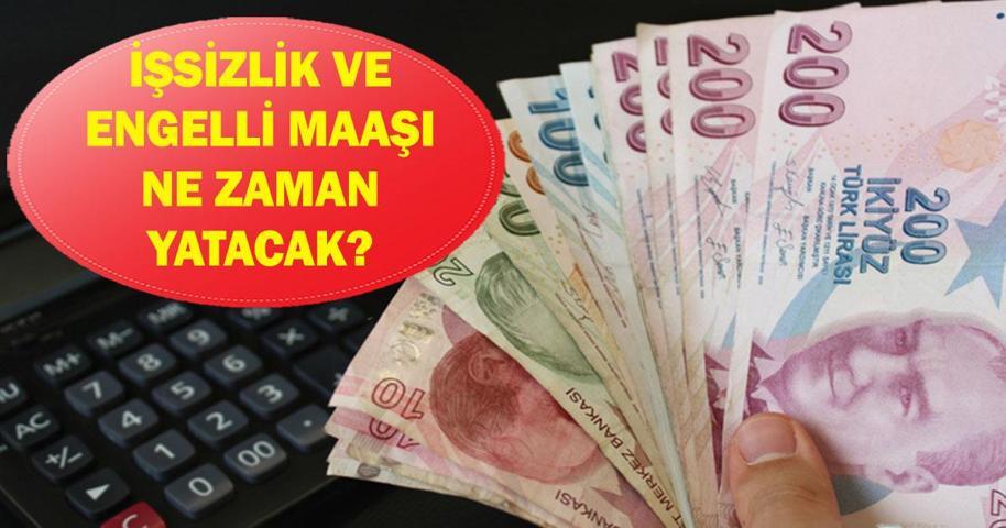 İşsizlik ve engelli maaşı ne zaman yatacak İşsizlik ve engelli maaşı bayramdan önce yatar mı
