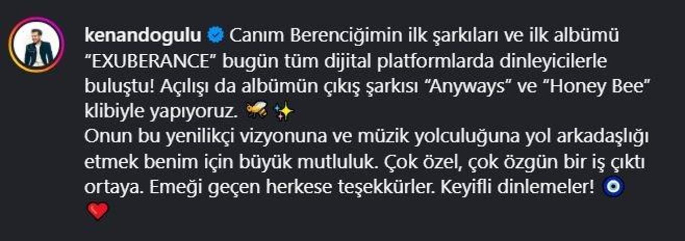 Ünlülere Uyuşturucu Soruşturması Kenan Doğuludan Test Sonucu İddialarına Yanıt Beren Saatin Albüm Mutluluğuna Gölge Düştü
